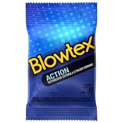 Preservativo Blowtex - Action 3 Unidades