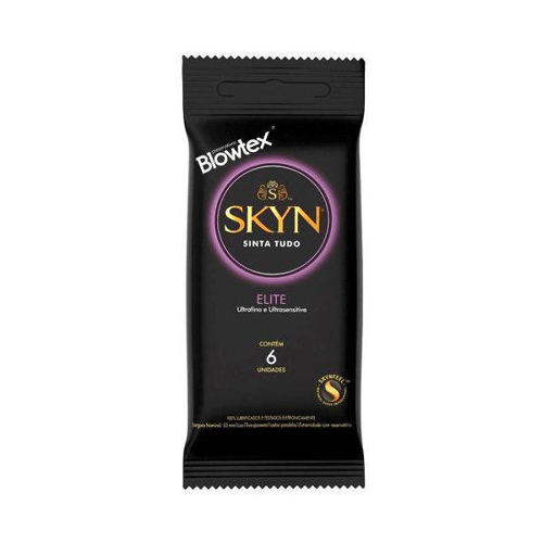 Imagem do produto Preservativo Blowtex Skyn Elite 6 Unidades