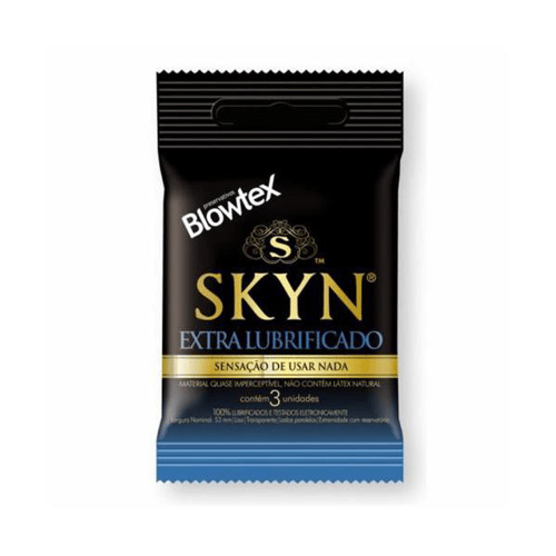 Imagem do produto Preservativo Blowtex Skyn Extra Lubrificado C 3