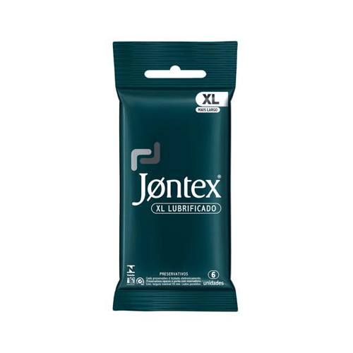 Preservativo - Jontex Lubrificado Xl Com 6 Unidades
