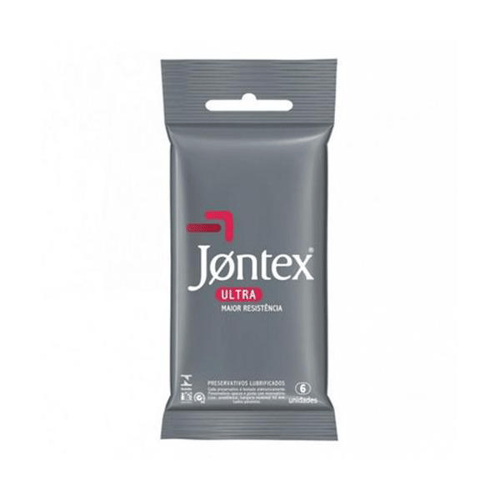 Preservativo - Jontex Ultra Resistente Com 6 Unidades