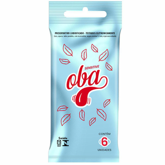 Preservativo Oba Sensitive 6 Unidades