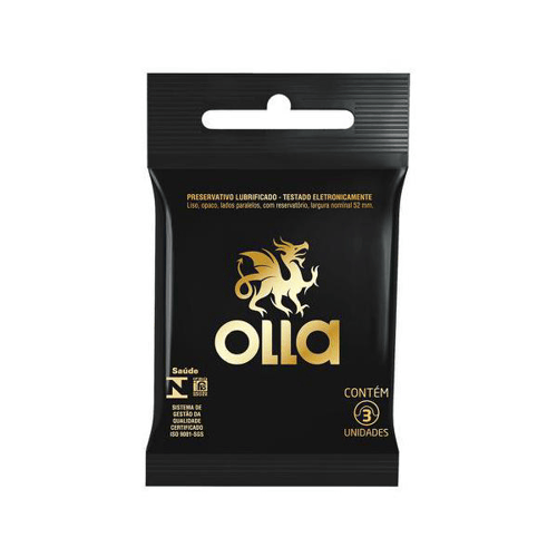 Imagem do produto Preservativo Olla - Bolso 3Un