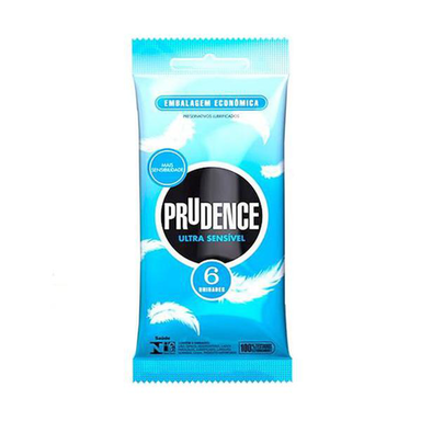 Imagem do produto Preservativo - Prudence Ultra Sensível C 6 Unidades