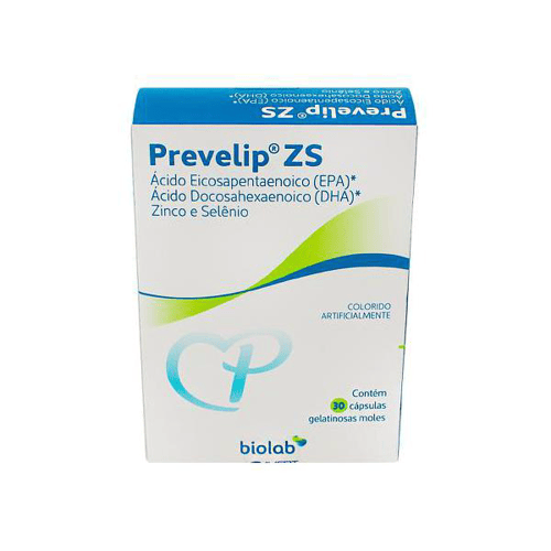 Prevelip Zs Com 30 Cápsulas