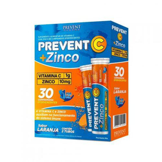Prevent C + Zinco Eferv 30 Cp Vitamina Pharma
