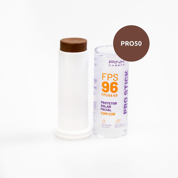 Imagem do produto Pro Stick Protetor Solar Facial Fps96 Pro50 14G Pink Cheeks