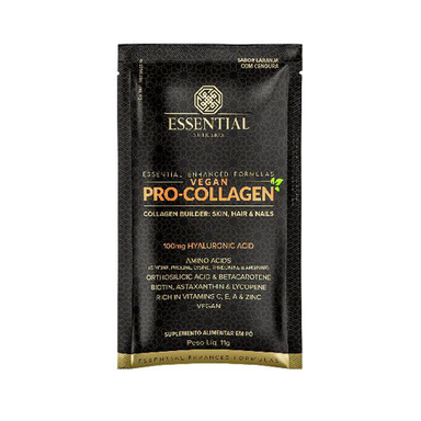 Imagem do produto Procollagen Vegan Laranja Com Cenoura Sachê 11G Essential Nutrition