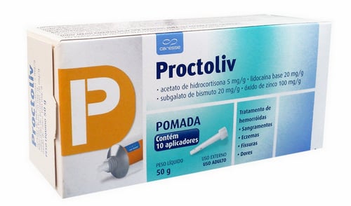 Imagem do produto Proctoliv Pomada 50G 10Apl