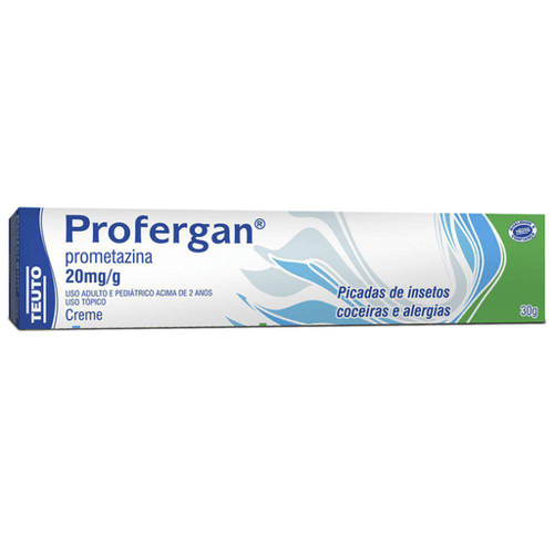 Prometazina - Profergan Creme Com 30 G