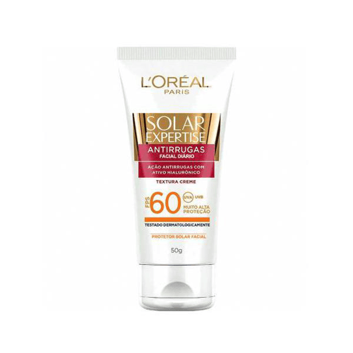 Protetor Solar L'Oréal Expertise Facial Fps 60 50Ml
