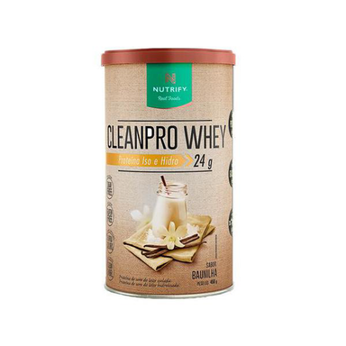 Proteína Cleanpro Whey Sabor Baunilha Nutrify 450G