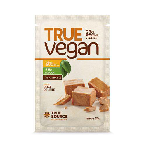 Proteína Vegana True Vegan Doce De Leite 34G