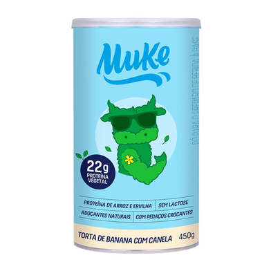 Imagem do produto Proteína Vegetal Muke Sabor Torta De Banana Com Canela Mais Mu 450G