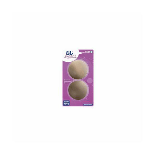 Imagem do produto Protetor De Mamilo Lib Silicone Reutilizável Tamanho Único Bege 1 Par