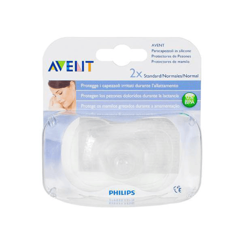Imagem do produto Protetor De Mamilos Avent Em Silicone Tamanho Grande Com 2 Unidades