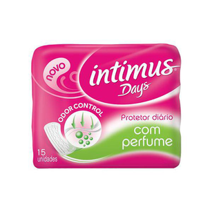 Imagem do produto Protetor Diário Intimus Days Frescor Com Perfume 15 Unidades