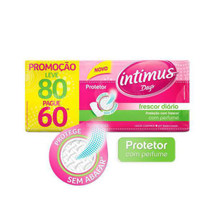 Protetor - Diário Intimus Days Ph Com Perfume Leve 80 Pague 70