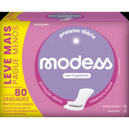 Protetor Diario Modess 80 Un