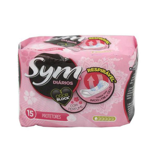 Imagem do produto Protetor - Diario Sym Com Perfume C 15 Unidades