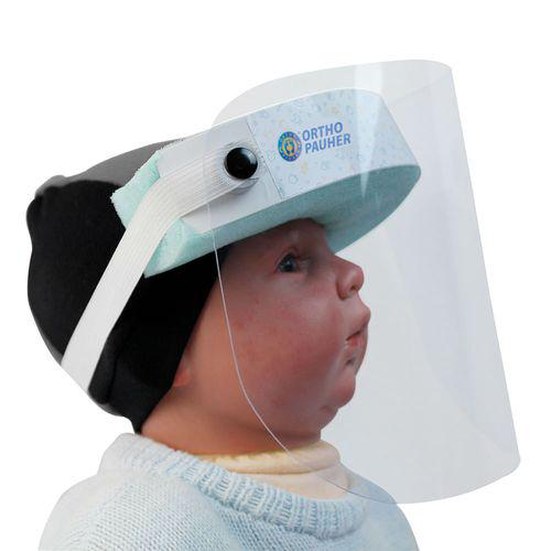 Protetor Facial Face Shield Neonatal Ortho Pauher Visor Cristal