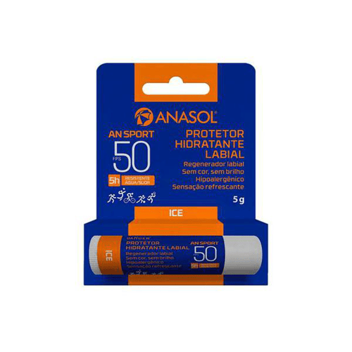Protetor Hidratante Labial Anasol An Sport Fps 50 Com 5G