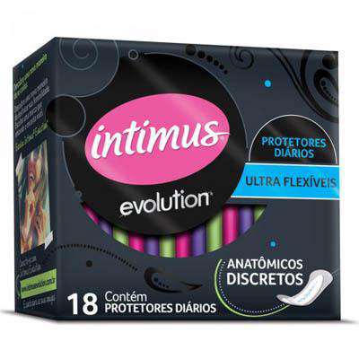 Imagem do produto Protetor - Intimus Evolution Ultra Flexivel C Abas C 18 Unidades