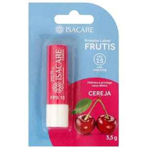 Protetor Labial Isacare Fps 15 Cereja