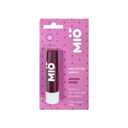 Imagem do produto Protetor Labial Mió Sabor Amora Shine 3,6G