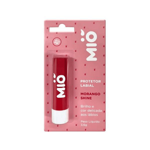 Imagem do produto Protetor Labial Mió Sabor Morango Shine 3,6G