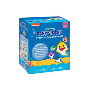 Imagem do produto Protetor Ocular Infantil Creme Baby Shark Com 20 Unidades