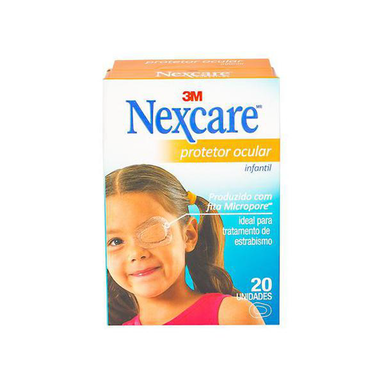 Protetor - Ocular Nexcare Infantil 20Un