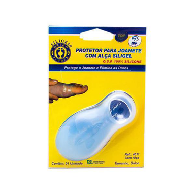 Protetor Para Joanete De Silicone Ortho Pauher Com Alça Par