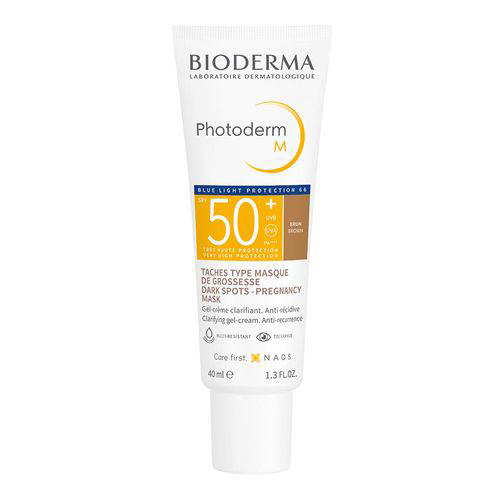 Protetor Solar Bioderma Photoderm M Brun Morena Mais FPS50 40Ml