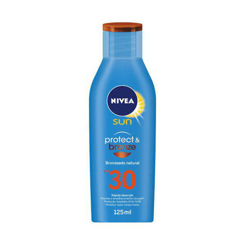 Imagem do produto Protetor Solar Corporal Protect E Bronze Nívea Fps30 125Ml Gratis Nec
