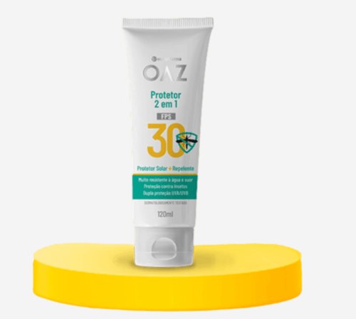 Imagem do produto Protetor Solar E Repelente Oaz Fps 30 2 Em 1 120Ml