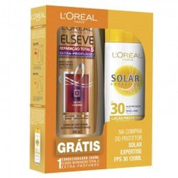 Protetor Solar Expert Fps30 200Ml Gratis Condicionador Elseve Rt5