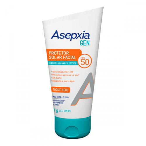 Imagem do produto Protetor Solar Facial Asepxia Gen Fps 50 40G 40G