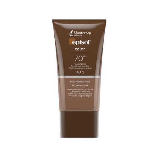 Imagem do produto Protetor Solar Facial - Episol Color Pele Morena Mais Fps70 40G