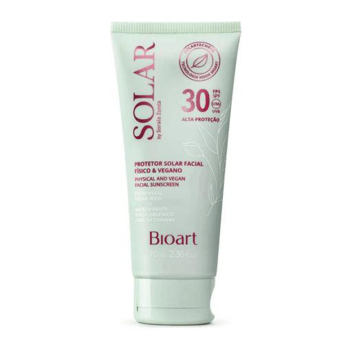 Imagem do produto Protetor Solar Natural Vegano Facial Sem Cor 70Ml Bioart