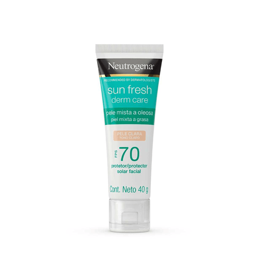 Protetor Solar Facial Neutrogena Sun Fresh Pele Clara FPS70 40G