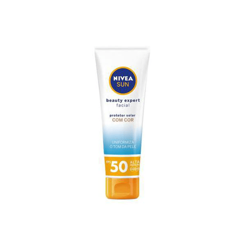 Protetor Solar Facial Nivea Sun Beauty Com Cor Fps50 50G