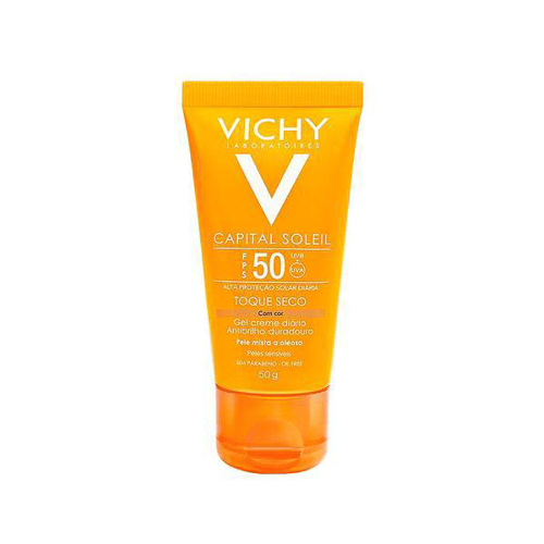 Protetor Solar Facial Vichy Capital Soleil Toque Seco C Cor Fps50 50