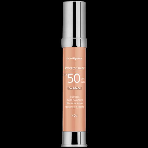 Imagem do produto Protetor Solar Miligrama Fps 50 Peach 40 G