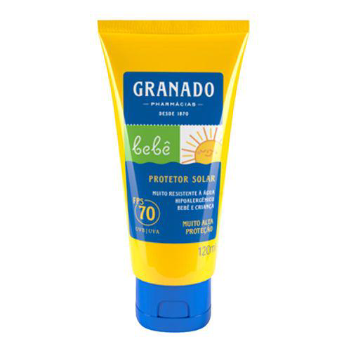 Imagem do produto Protetor Solar Granado Bebê Fps 70 120G Panvel Farmácias