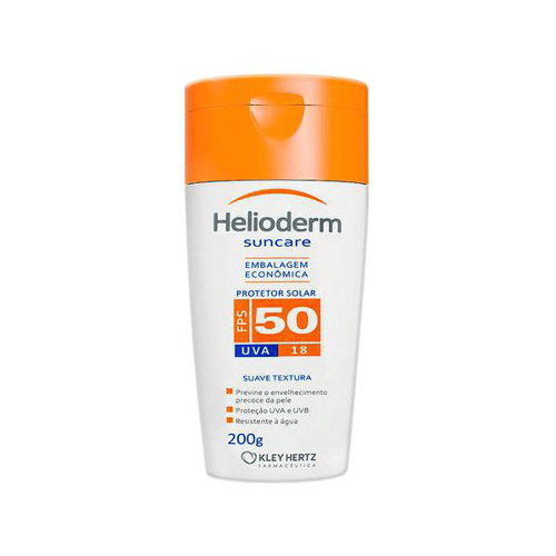 Protetor Solar Helioderm Suncare Fps 50 200G