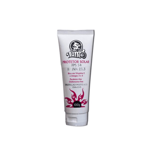 Imagem do produto Protetor Solar Long Life Tattoo Fps 54 100G