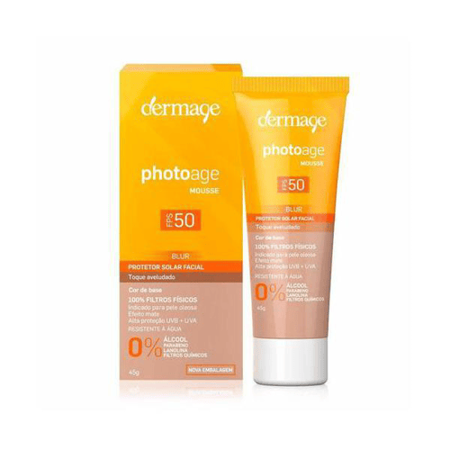 Protetor Solar Dermage FPS50 Photoage Mousse 45Ml