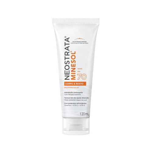 Imagem do produto Protetor Solar Neostrata Minesol Corpo E Rosto FPS70 120Ml