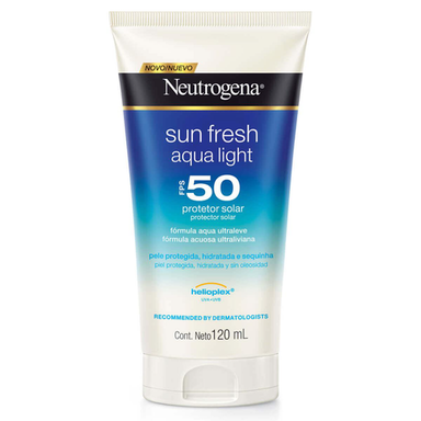 Protetor Solar Neutrogena Sun Fresh Aqua Light Fps 50 120Ml